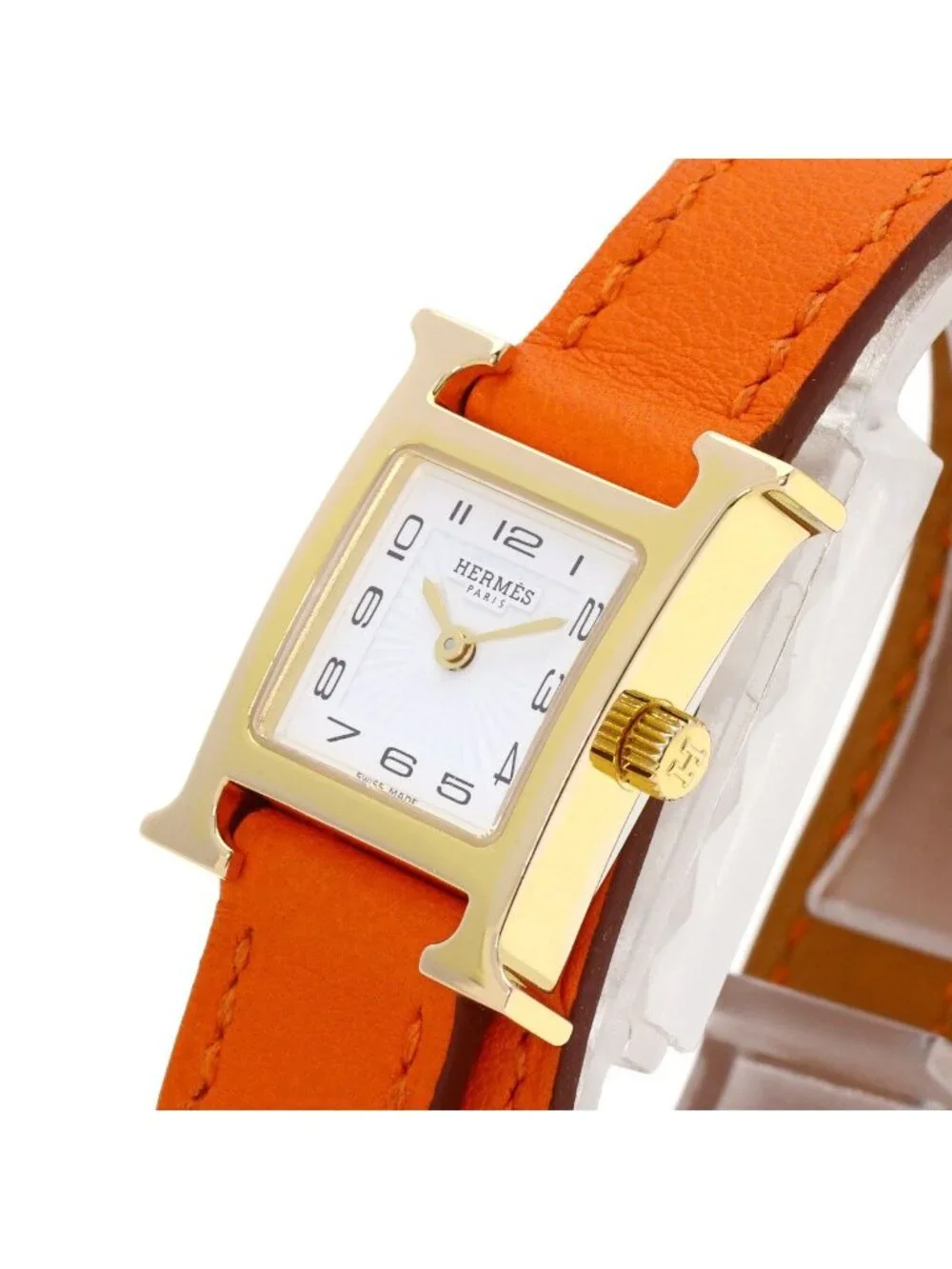 Hermes Watch Mini Double Tour Leather